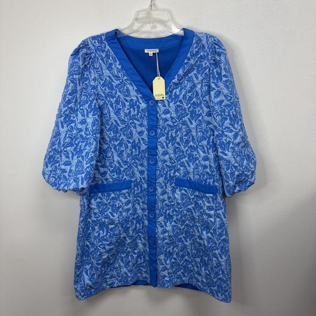 Judith Textured Button Down Dress-New w/ Tags Fianna Hills Consignment Boutique Judith Textured Button Down Dress-New w/ Tags Fianna Hills Consignment Boutique