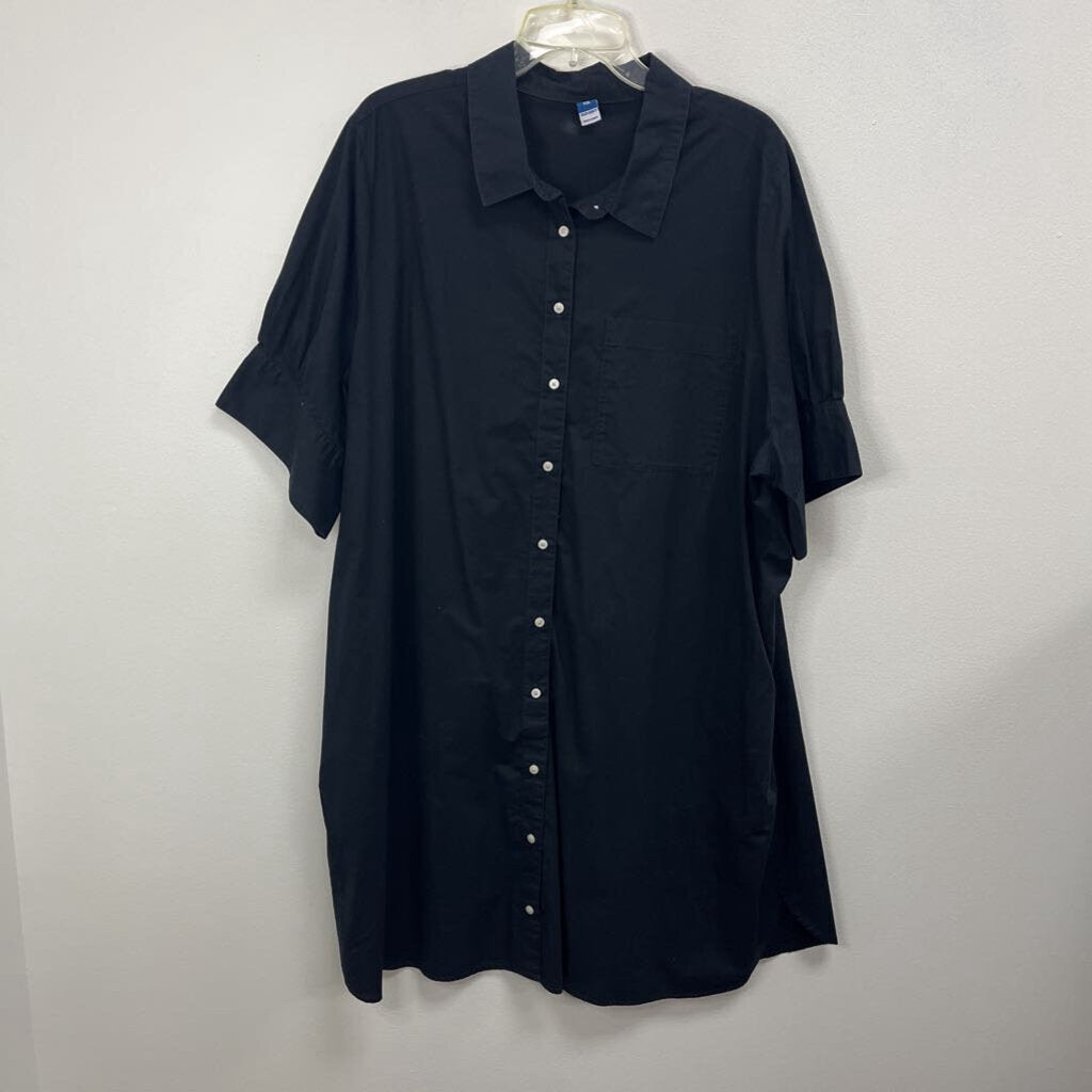 SS Button Down Shirt Dress  Fianna Hills Consignment Boutique